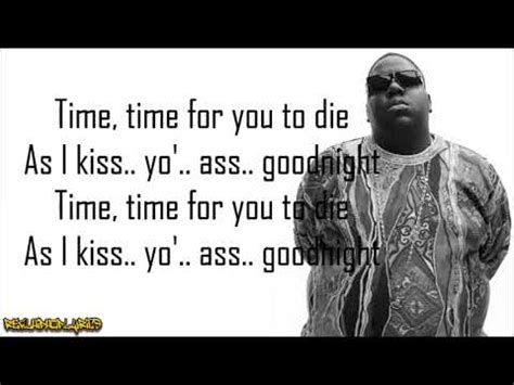 kiss goodnight lyrics|long kiss goodnight notorious big.